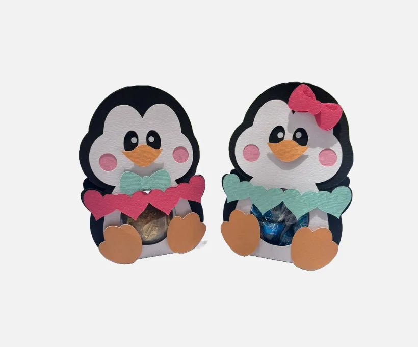 Productos-Dulceros Dulcero Pingüino Studio3 Silhouette