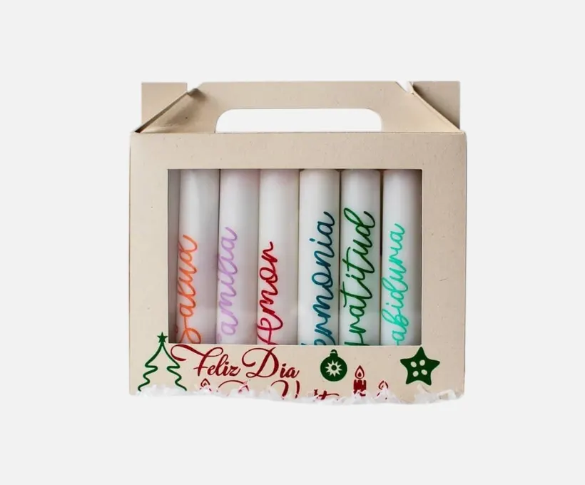 Productos - Cajas Caja Velas Navideñas Studio3 Silhouette