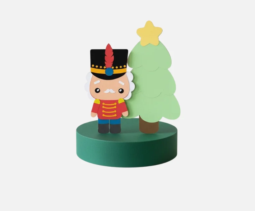 Topper Soldado Árbol Studio3 Silhouette