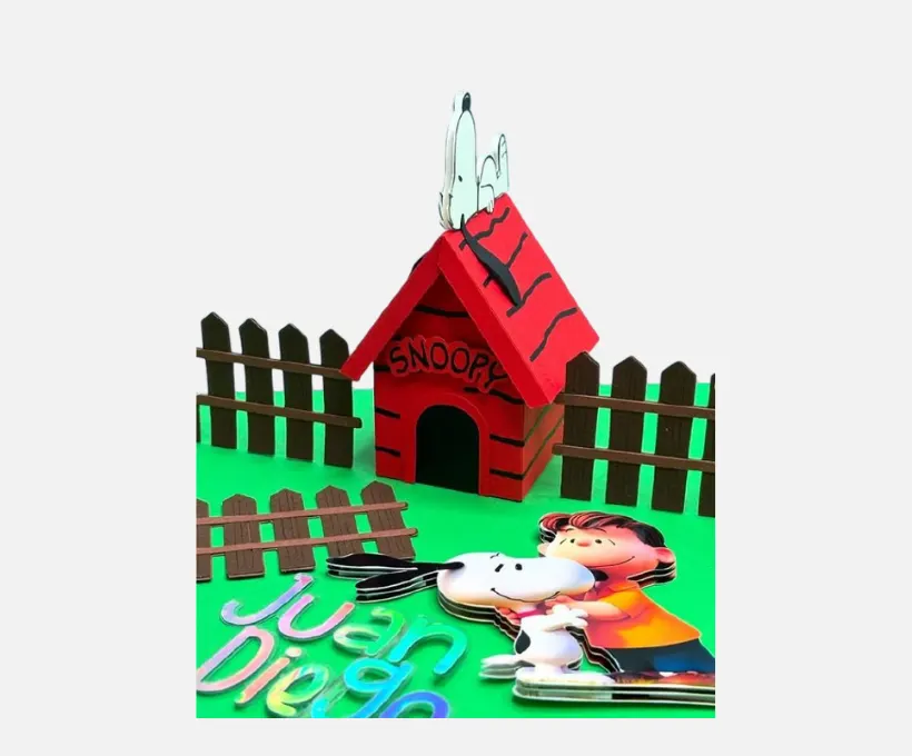 Topper Snoopy Studio3 Silhouette