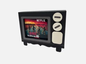 Caja Televisión Studio3 Silhouette